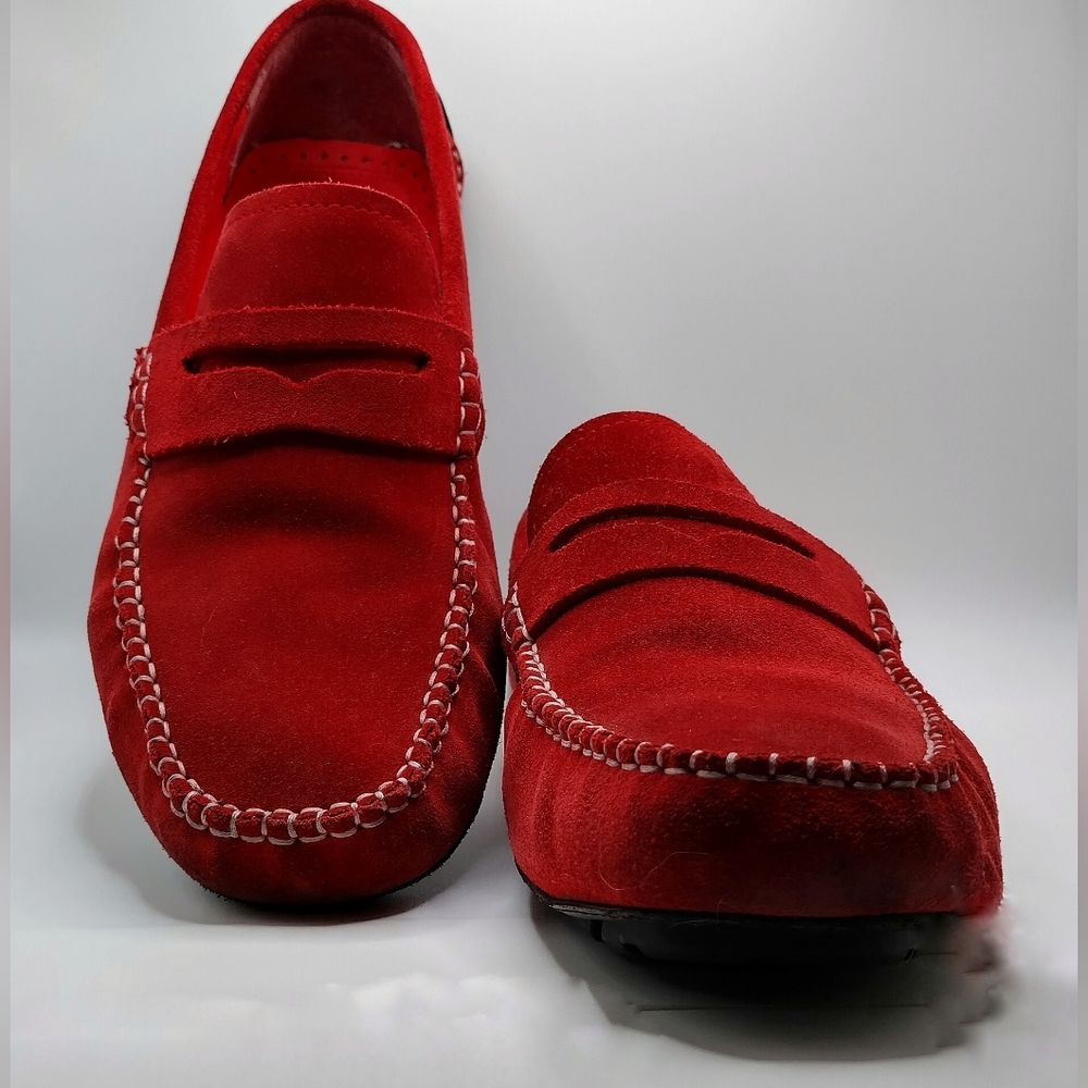 Stacy Adams Ruther Red - Picture 3 of 11